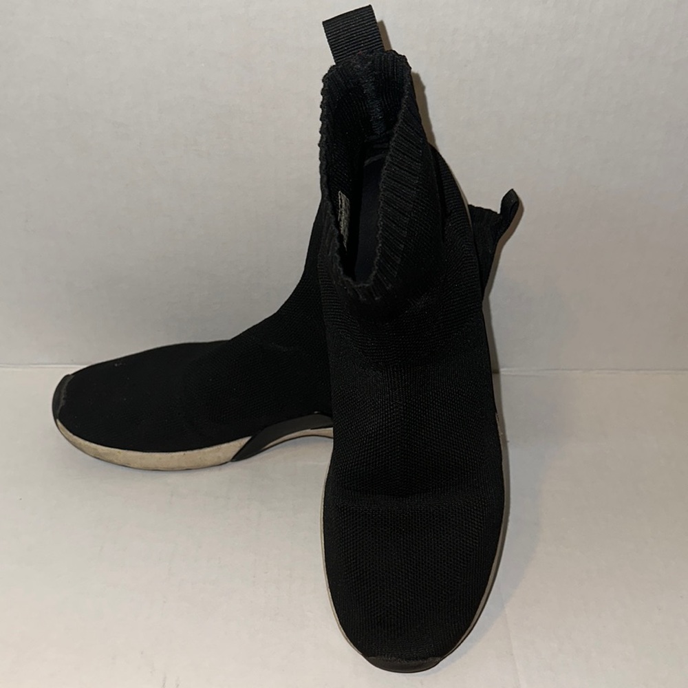 ZARA BLACK HIGH SOCK SHOES